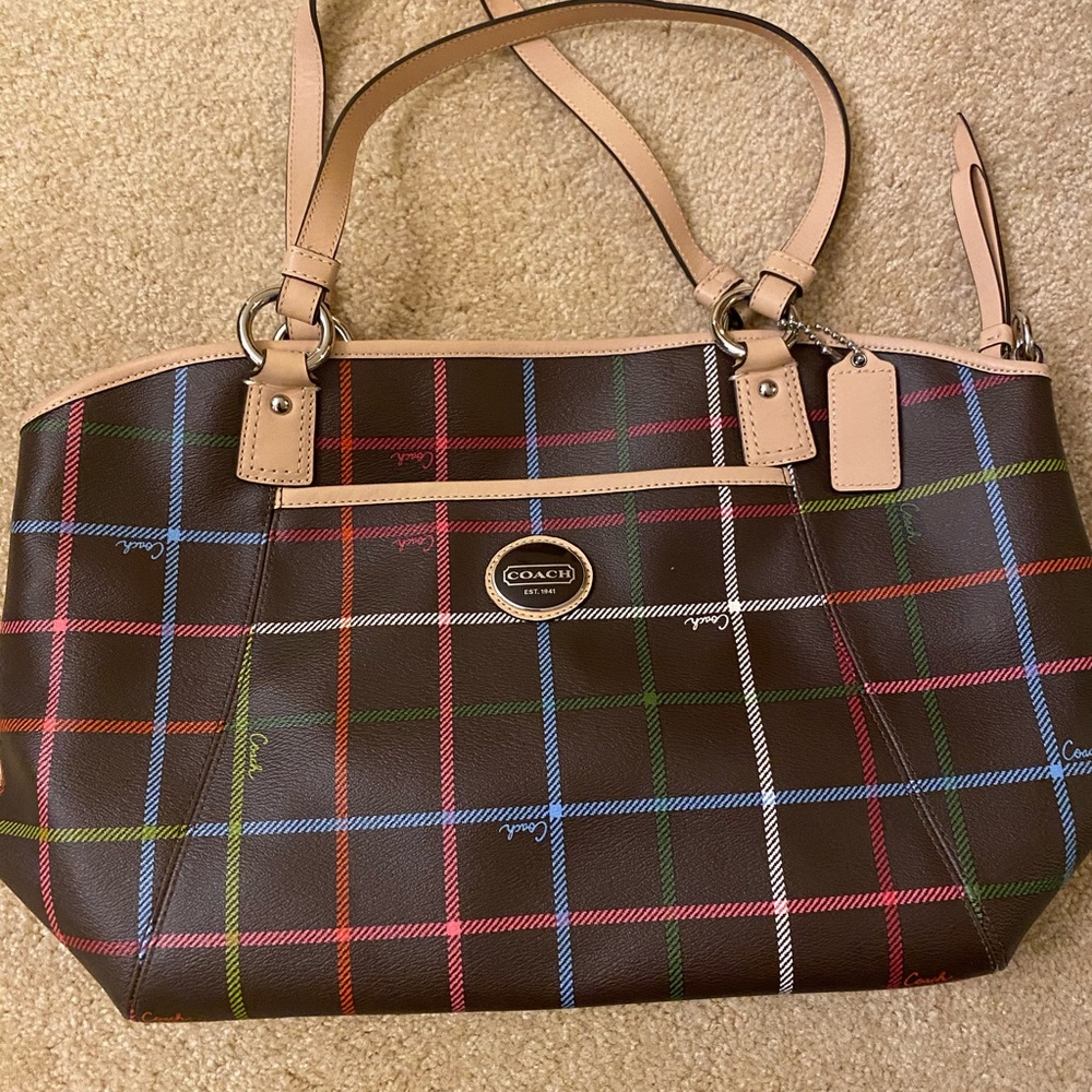 Brown Coach purse